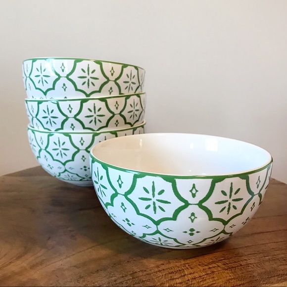 H&M Other - 🌿 4 H&M Home Green design Sundae bowls